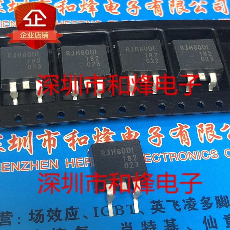 5 قطعة-10 قطعة RJH60D1 TO-263 IGBT 600 فولت جديدة ومبتكرة في المخزون