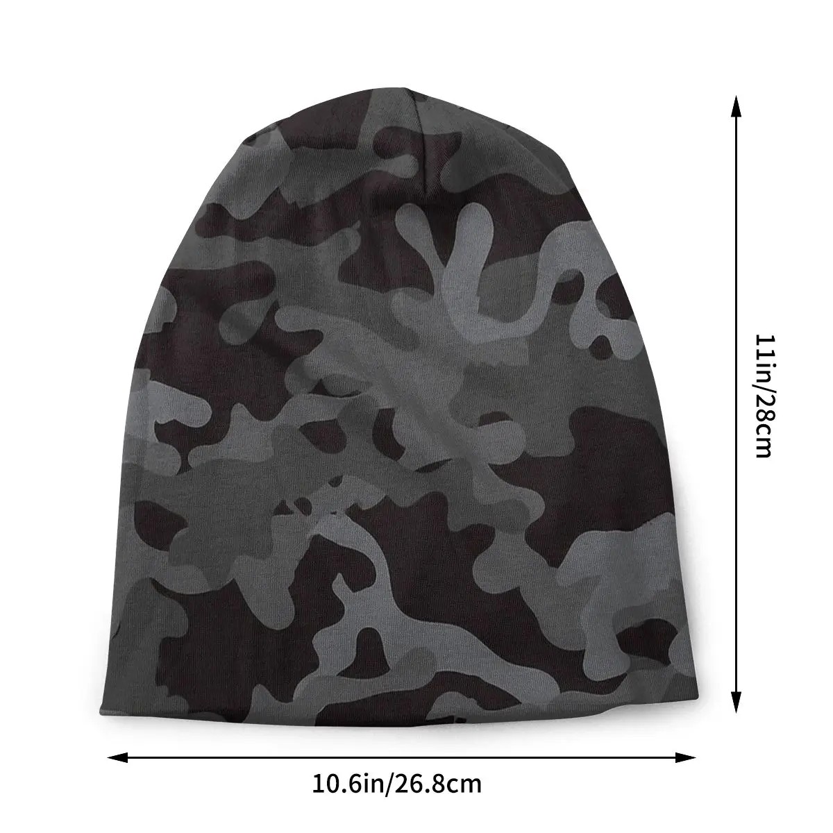 BLACK CAMOUFLAGE COD Beanies Cap Men Women Paragraph Beanie Warm Fashion Hundred Take Ins Pullover Slouch Hiphop Thin Unisex