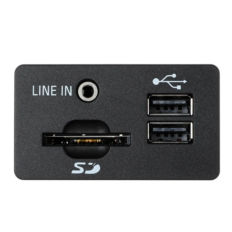 F1CT-14F014-AA Audio Player Schwarz Audio Player USB Buchse USB Interface AUX Audio Jack Auto Für Ford MACUS C-MAX TRANSIT KUGA-TCE