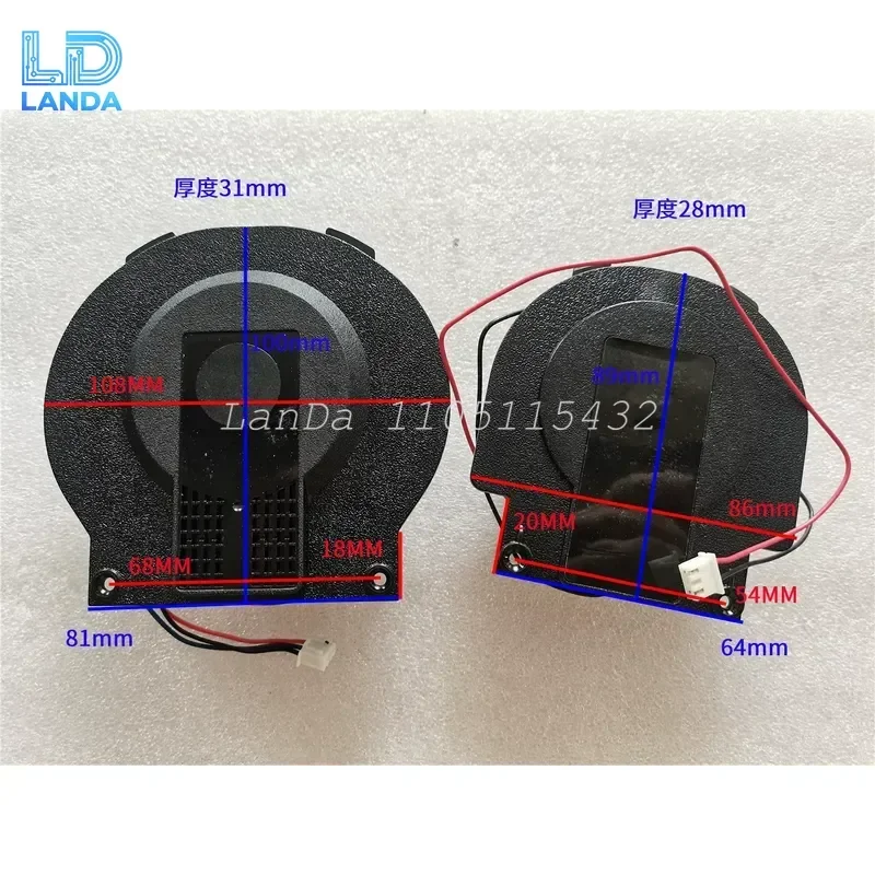 Fan Motor Replacement for Philips Sweeping Robot FC8776 FC8972 Accessories