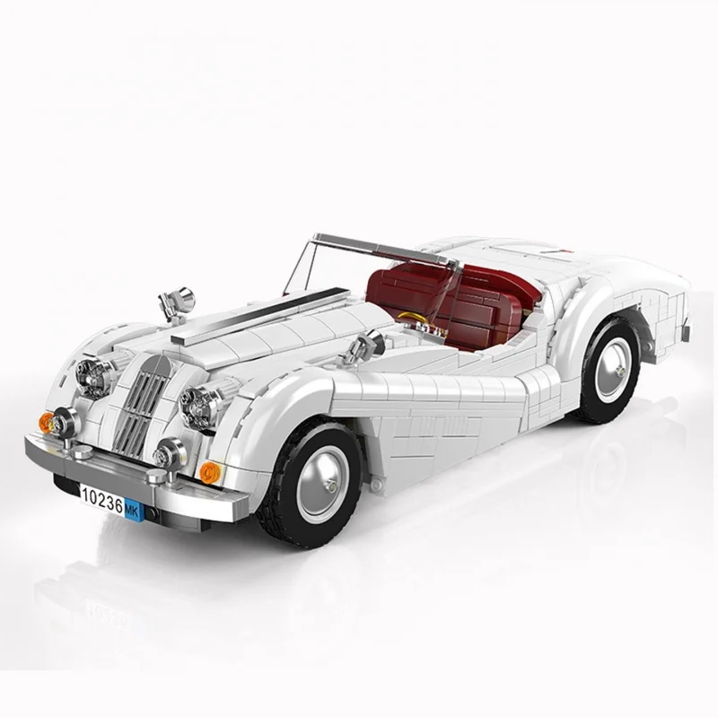 Mould King 10236 Convertible Building Block Sports Car2025New Boy Toy Puzzle Model Creative Decoration