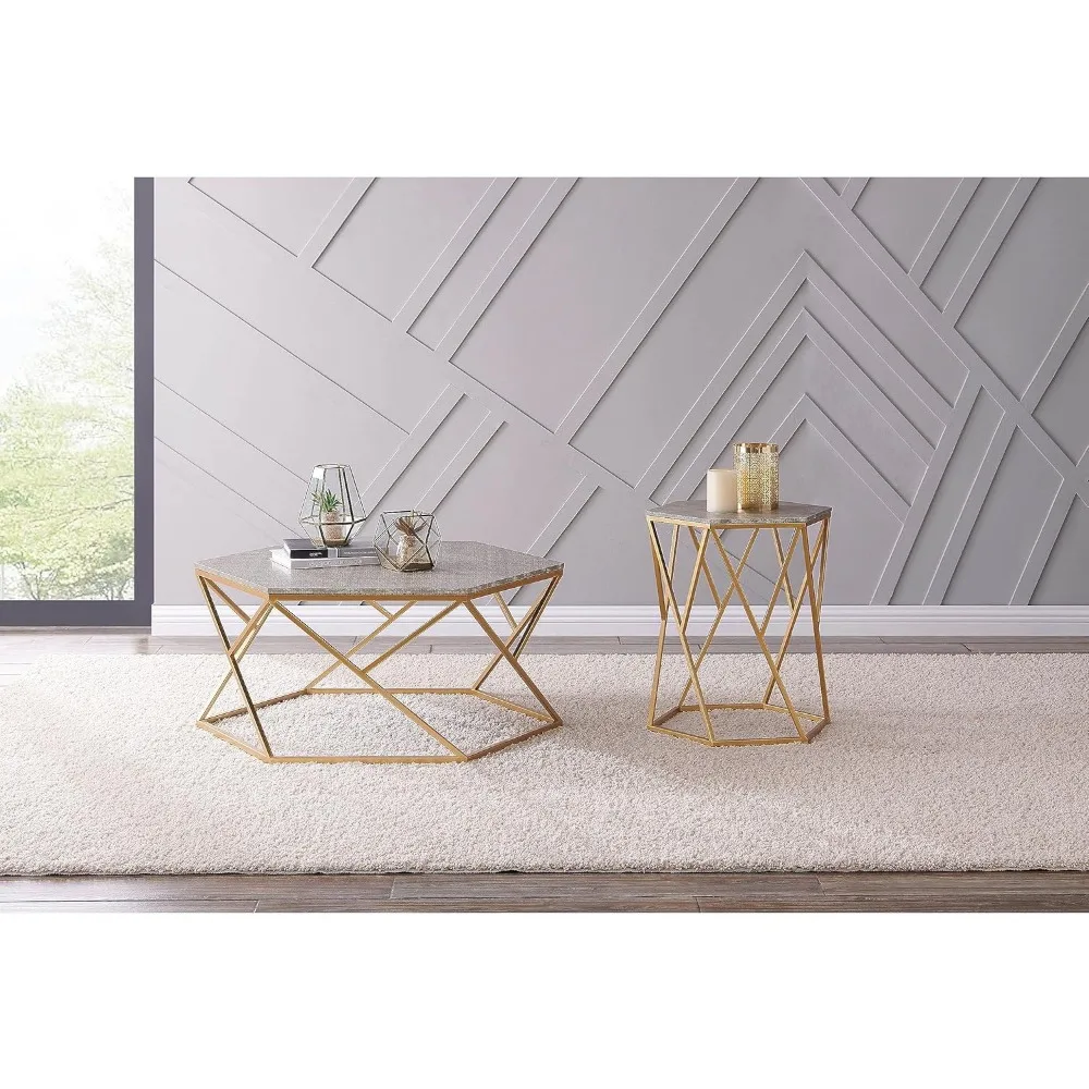 Móveis npd e mais mesa final Cressa Faux Shagreen