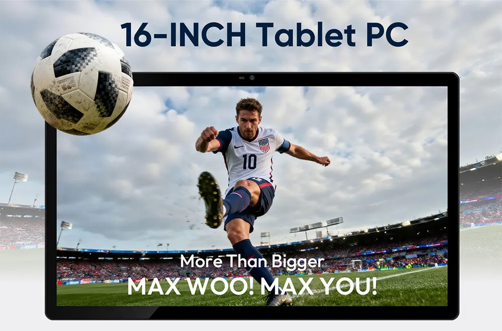 【World Premiere】Global Version 16 inch Android 14 Tablet Helio G99 Octa-Core 12000mAh 1920x1200 IPS Screen WiFi Play Store