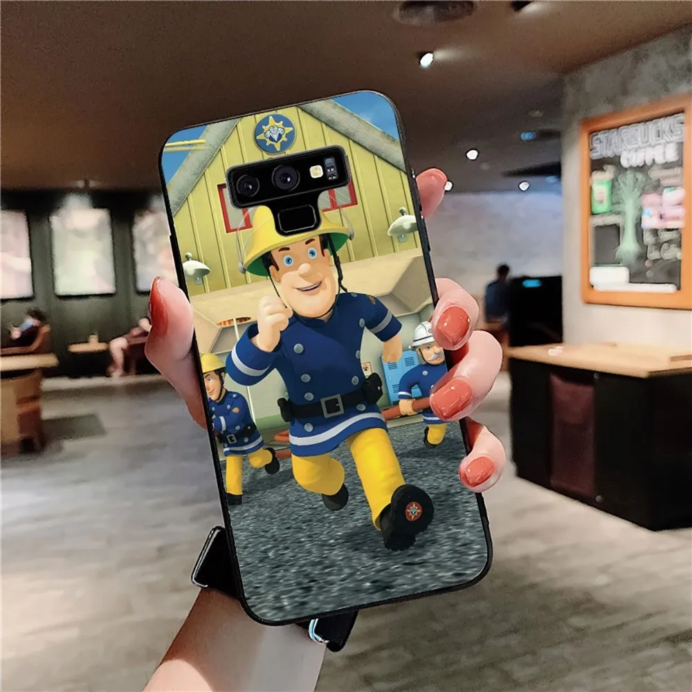 F-Fireman Sam Phone Case For Samsung Note 8 9 10 20 pro plus lite M 10 11 20 30 21 31 51 A 21 22 42 02 03