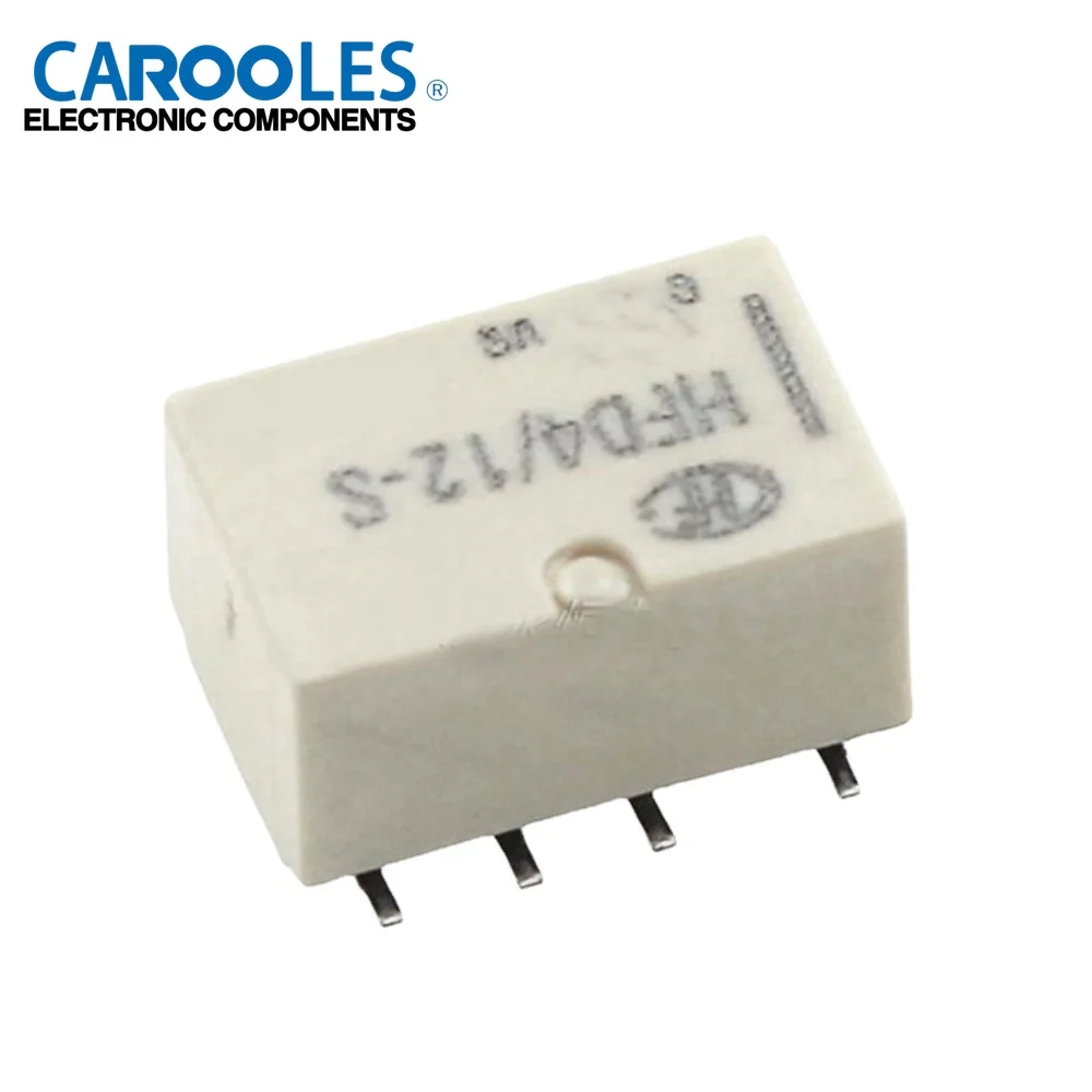 

10 шт./партия, реле сигнала HFD4/3-S HFD4/4,5-S HFD4/5-S HFD4/12-S HFD4/24-S SMD 2A 8PIN 3VDC 4.5VDC 5VDC 12VDC 24VDC