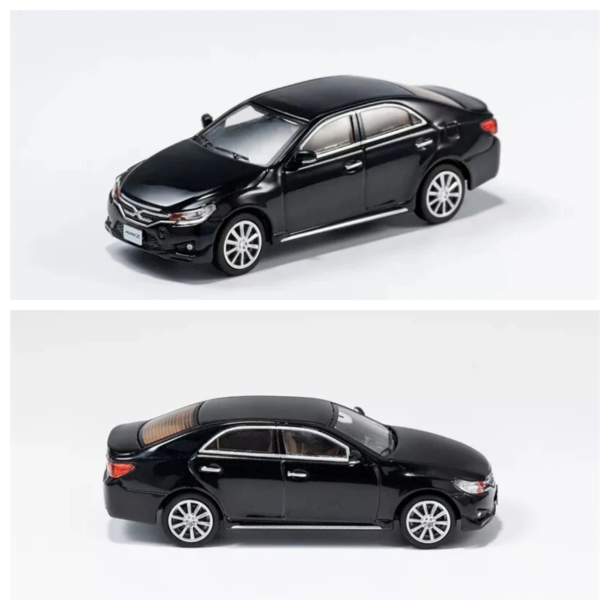 GCD 1:64 MARK X REIZ Black / Silver / White iecast Metal Car Collection Limited Edition Hobby Toys