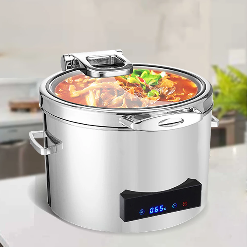 Factory Hot Sale Hotel Restaurant Food Warmer Buffet Electric Heater Hydraulic Chaffing Dishes