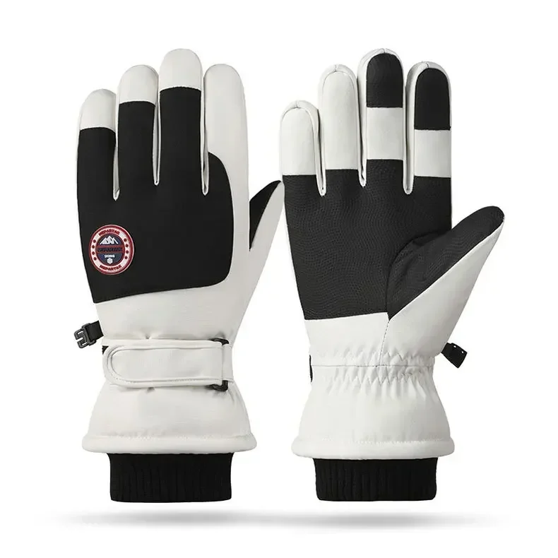 

Outdoor Sports Women Mittens Winter Warm Ski Gloves New Men Waterproof Snowboard Female Glove Mountain Man Mittens