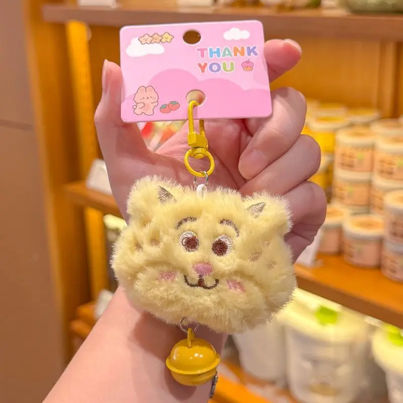 Disney Cartoon Zootopia Judy Nick Lightning Schattige Pluche Sleutelhanger Bell Grote Hoofd Hanger Tas Accessoire Sleutelhanger Vakantiecadeau