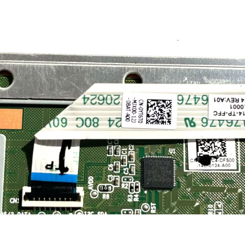 Imagem -03 - Touchpad Mouse Board para Dell Inspiron em 14 5410 5415 Novo