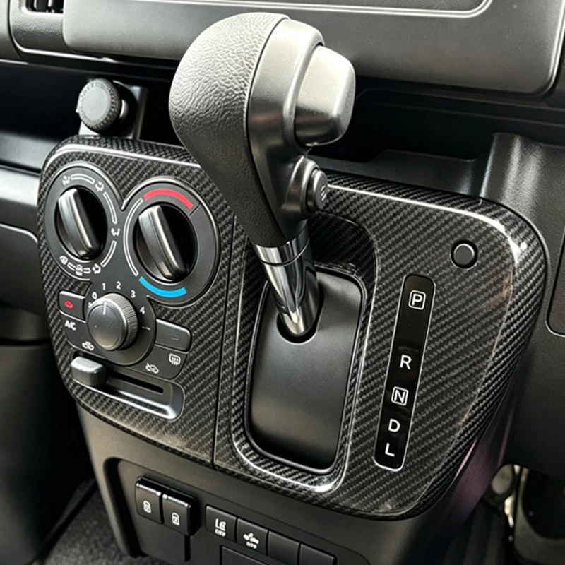 For Suzuki Every DA18V 2026 2027 Car Gear Shift Box Panel Cover Central Dashboard Trim Frame Car Interior Accessories