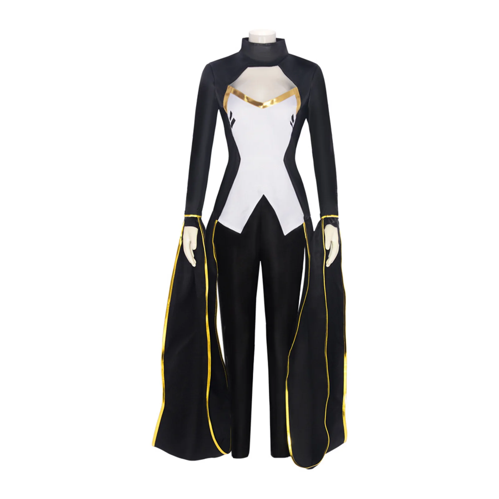 Movie Storm Cosplay Outfits Black Uniform Halloween Carnival Suit for Adult Women Role Play Outfits