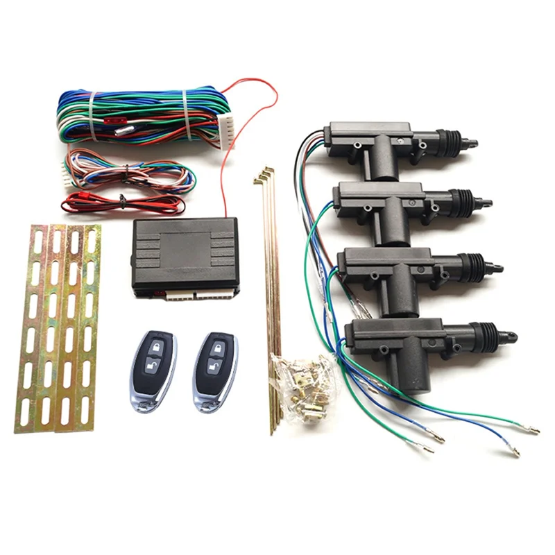 

AB56-Universal Keyless Entry Car Kit With Remote Control Conversion For 4 Doors, Power Central Locking System