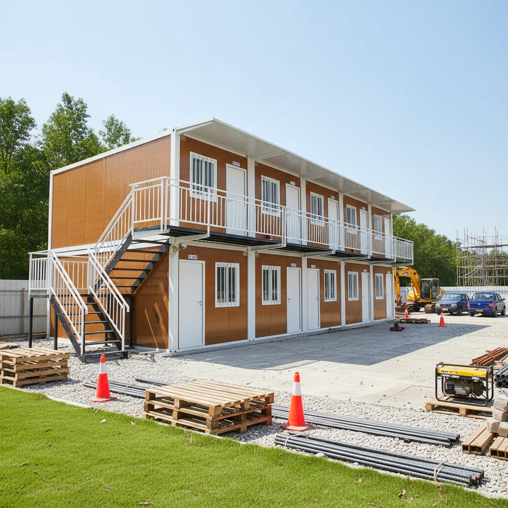 Luxury Modern Steel Structure Prefab Tiny Detachable Container House for Hotel Living Room Workshop Use-High Quality Competitive