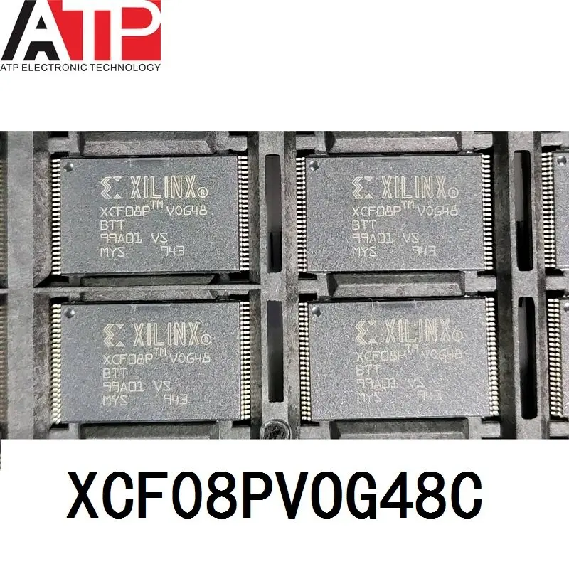 Free shipping (1piece) New Original XCF08PVOG48C XCF08PVOG48 XCF08P VOG48 Chip IC PROM SRL 1.8V 8M GATE TSOP48