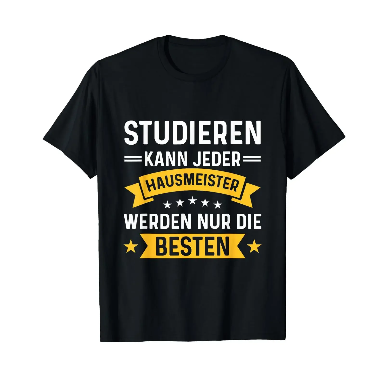 Anyone can study to become a janitor Only the best T shirt vintage Washed Soft Casual Stretched Top For Everyday Wear