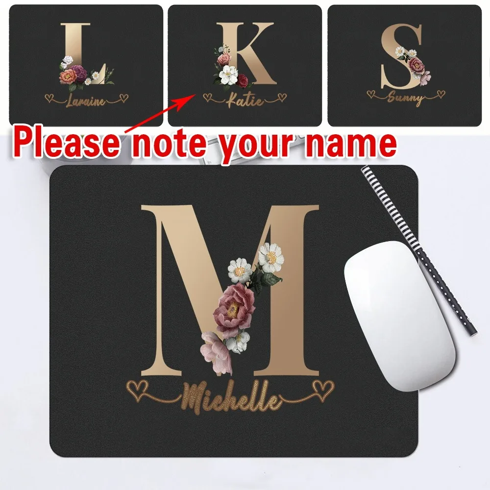 Customizable Personalized Name Gaming Mouse Pad, Durable Anti Slip  Large Laptop E-Sports Desk Mat