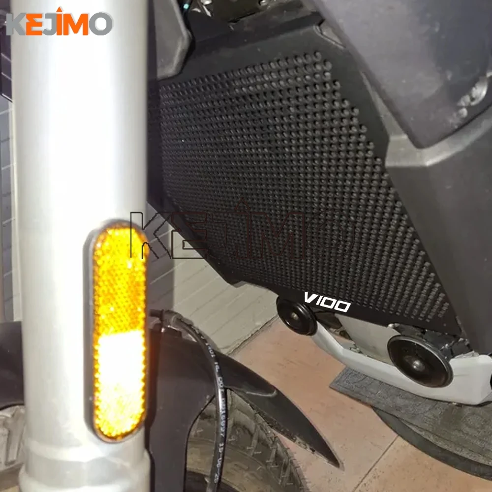 FOR Moto Guzzi v100 V100 S Mandello V100S 2022 2023 Stelvio 1000 2024 2025 2026 Motorcycle Radiator Guard Grille Protector Cover