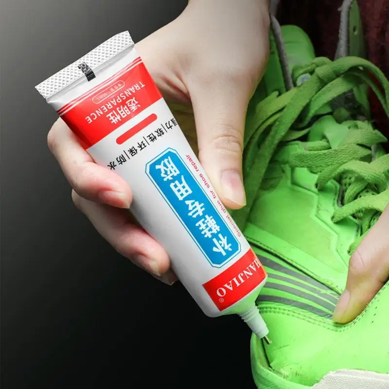 60ml Strong Shoe Glue Adhesive Worn Shoes Repairing Glue Sneakers Boot Sole Bond Adhesive Shoemaker Fix Mending Liquid Tool