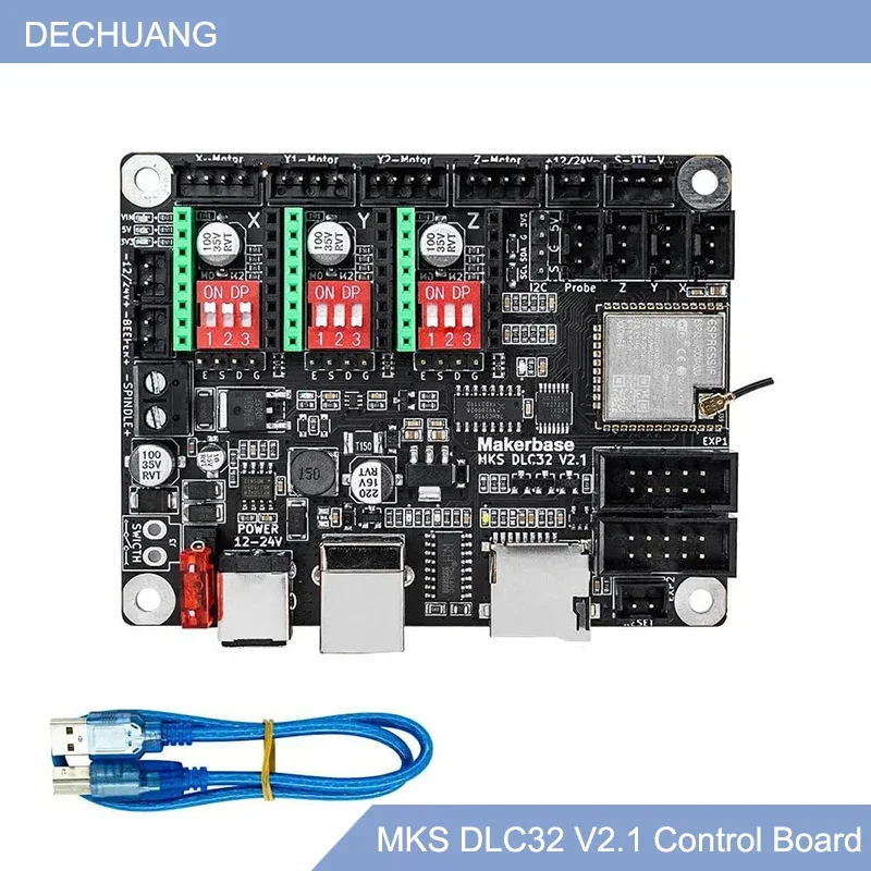 Laser gravur maschine Motherboard mks dlc32 v2.0 Schreib maschine Haupt steuer karte cnc Gravur grbl Steuer platine