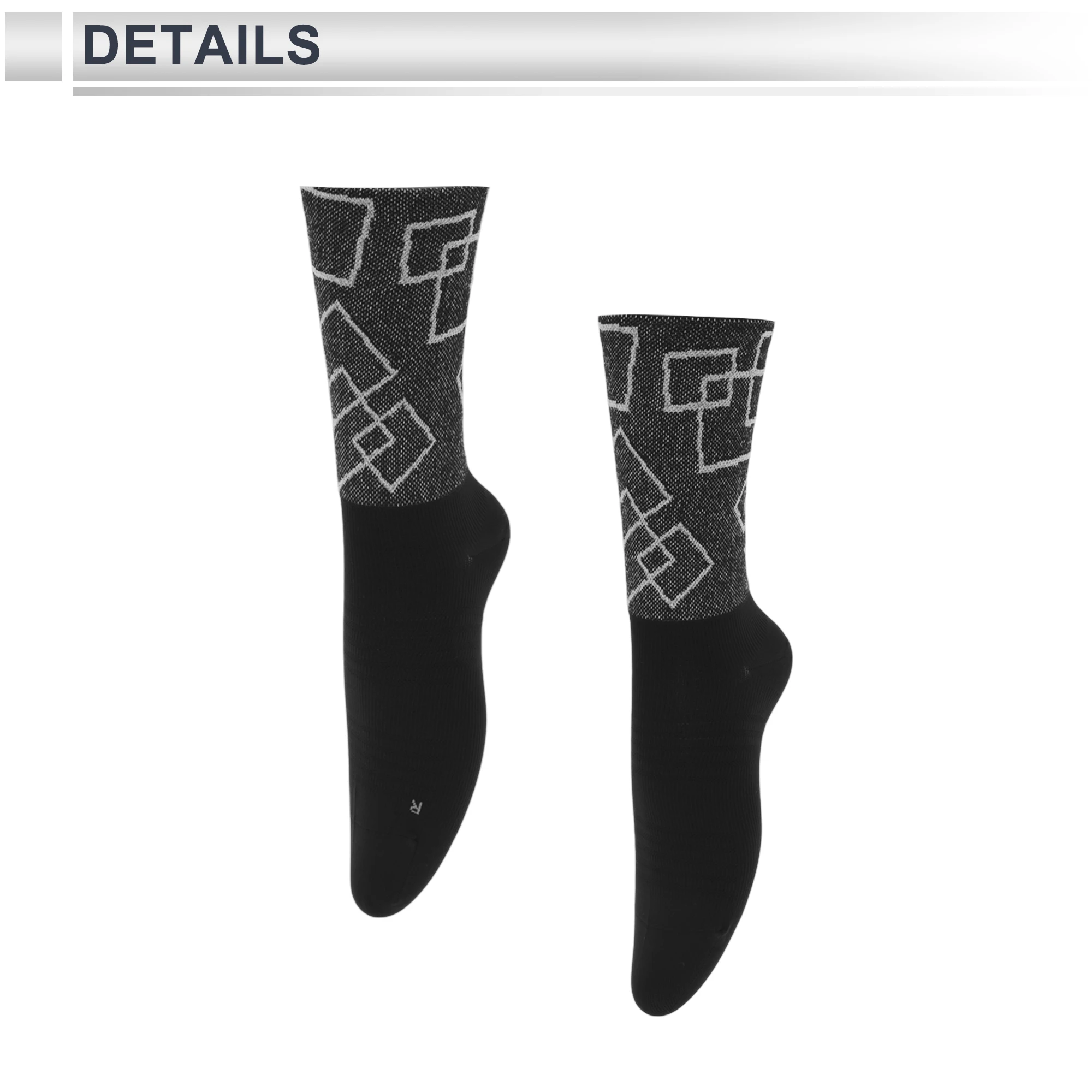 X Autohaux Kaus Kaki Bersepeda Anti Selip Penyerap Keringat Anti Gesekan Kaus Kaki Sepeda Luar Ruangan Netral dan Universal dengan Reflektif