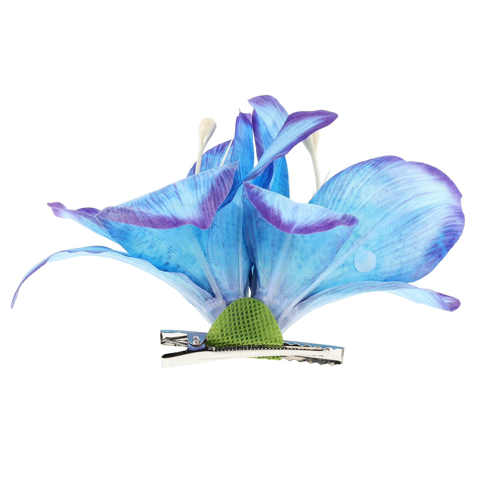

Flower Hair Clips Lily Hairpin Floral Bohemian Accessories for Women Hawaiian Pins Decorations Stylish Side Ear Clip