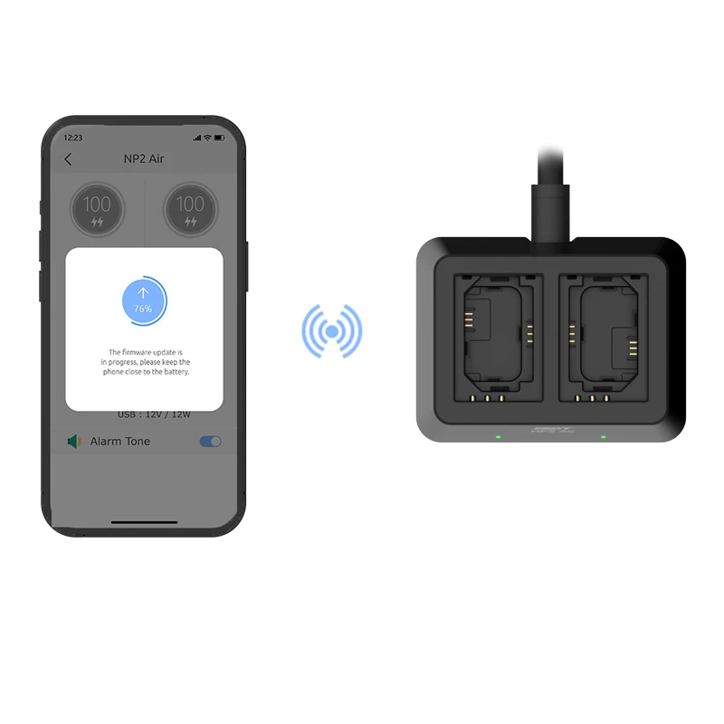 ISDT-cargador de doble canal NP2 Air, USB tipo C, 25W, para equipo de imagen Digital SONY o batería de NP-BX1 de NP-FZ100 Sony NP-FW50