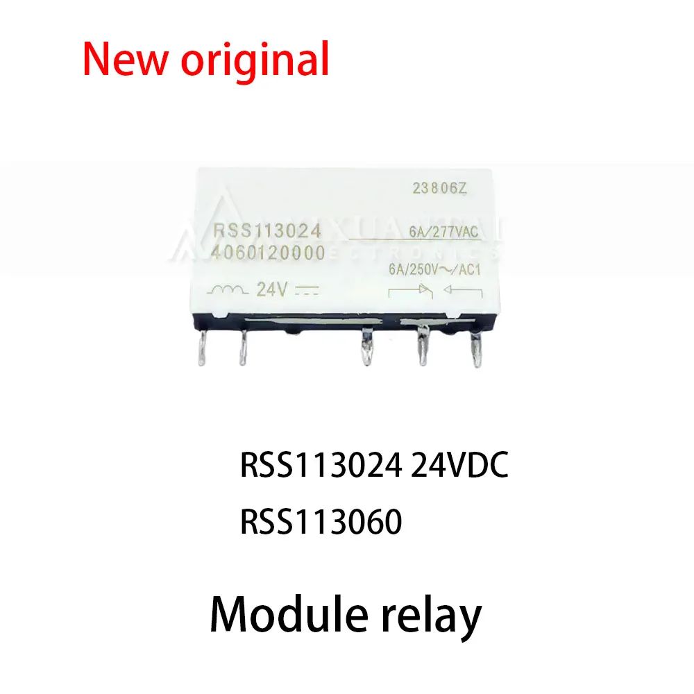 5Pcs RSS113024 24VDC RSS113060 Module relay