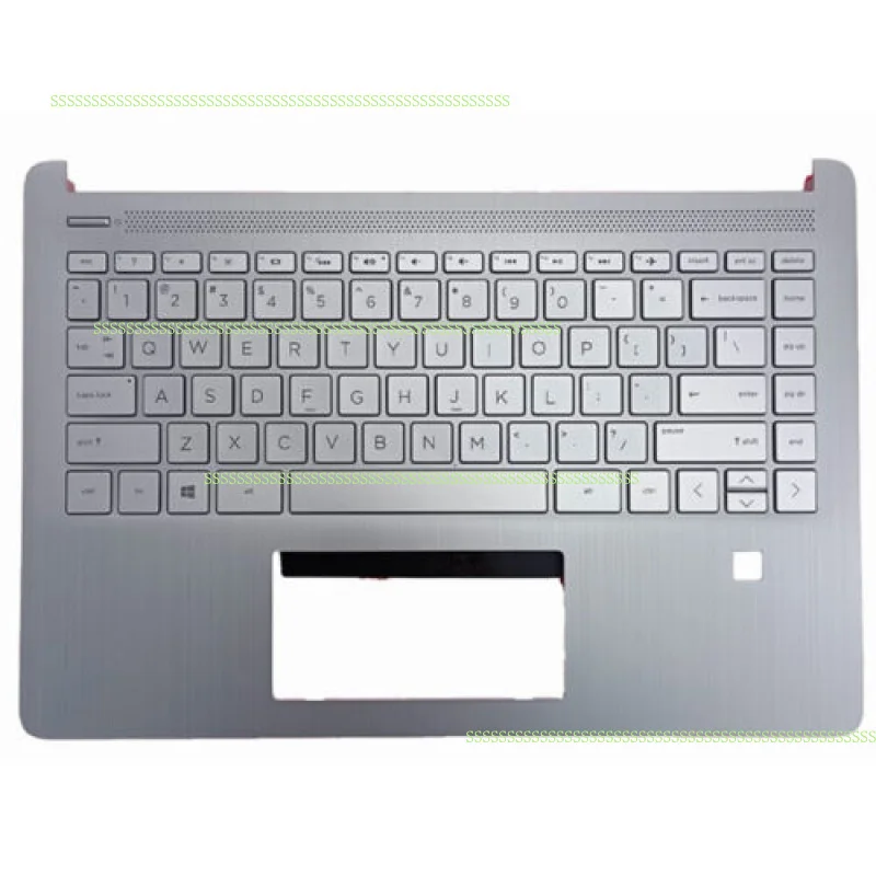 SS+ДЛЯ HP X360 14-DQ 14S-FR FQ TPN-Q221 Клавиатура Подставка для рук Верхний корпус с отверстием для пальцев