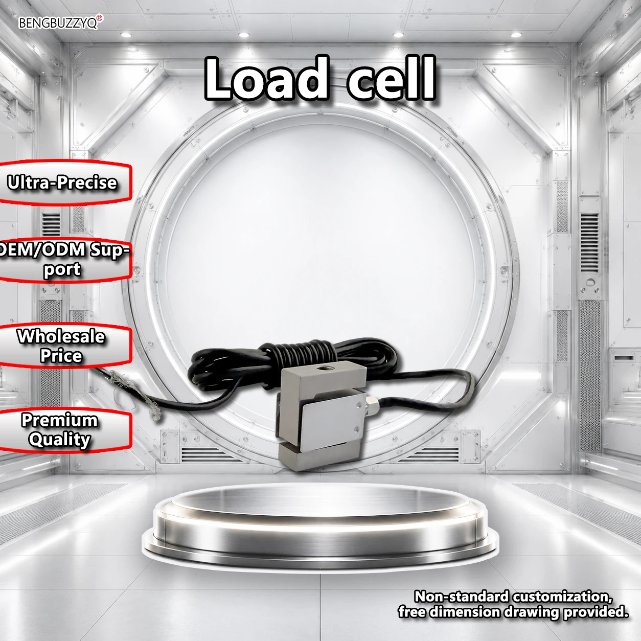 Mini S-Type Load Cell 5kg 10kg 20kg 30kg 50kg High Precision Tension Pressure Sensor Alloy Steel Weighing Sensor M6