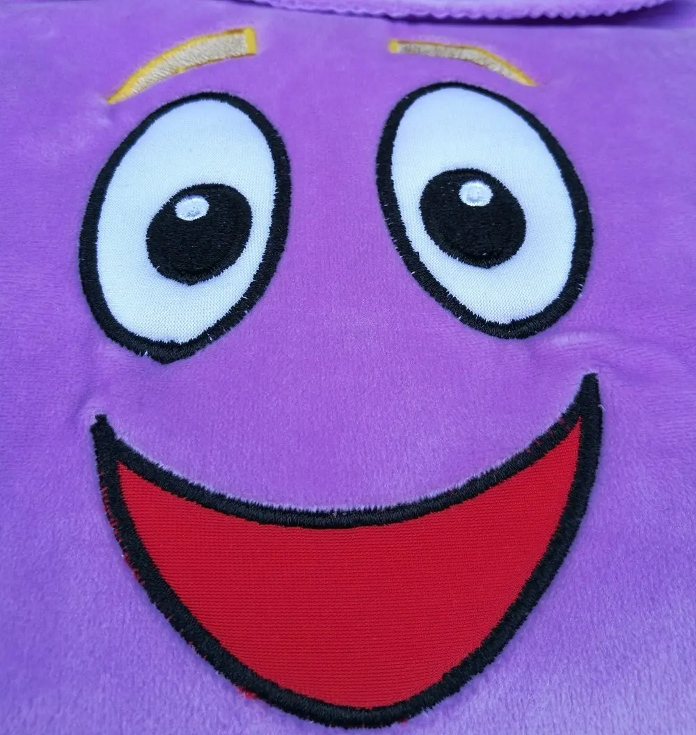 Dora Explorer Backpack Rescue Bag with Map,Pre-Kindergarten Toys Purple for Christmas gift