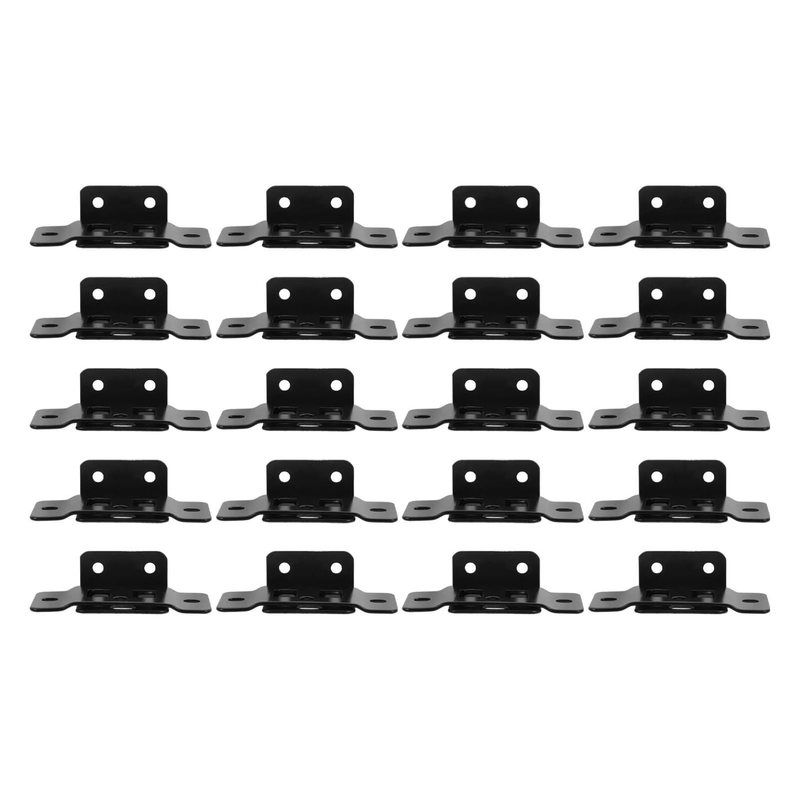

20pcs Corner for Wood Shelf Angle Brackets Furniture Connectors Multifunctional Right Angle Bracket L Brackets Sectional