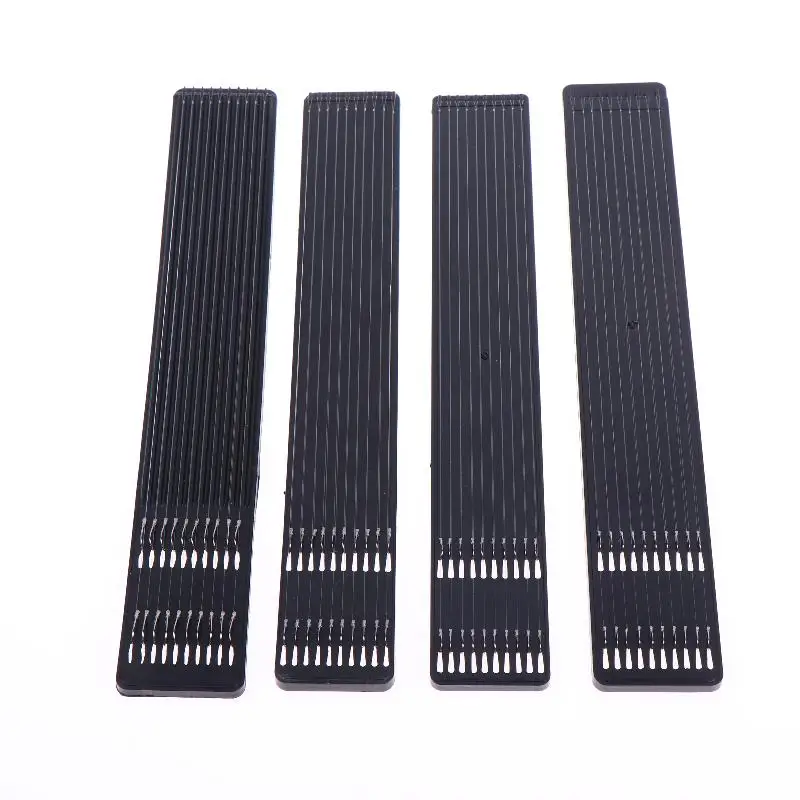 20Pcs Pre-tied Rig 45cm Barbed Fishing Hooks High Carbon Steel With Sub-line Barbed Hooks Anti-rust For Carp Grass Carp Crucian