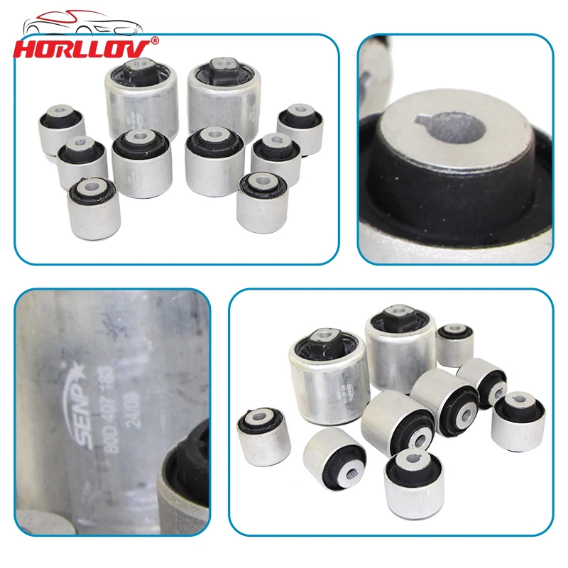 Bushing Lengan Kontrol untuk Audi C8/Q5L Berkualitas Tinggi BARU Bushing Suspensi/10 Buah/set 80D407888