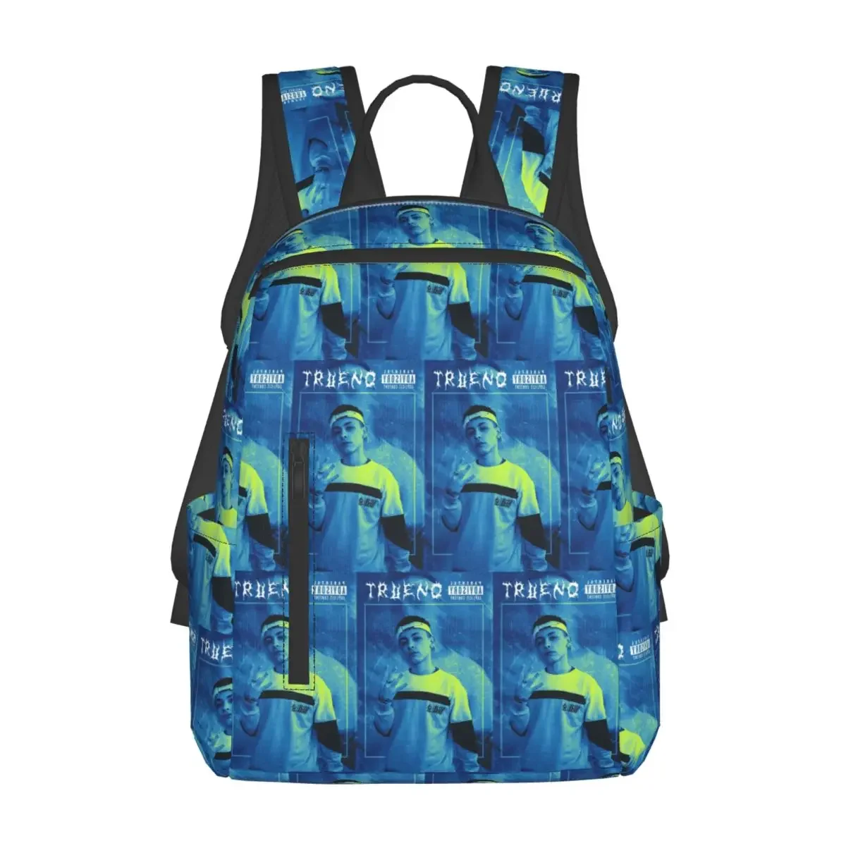 Funny Trueno Hip Hop Rapper Backpack Daypack Children BookBag School Bag Shoulder Bags for Men Women