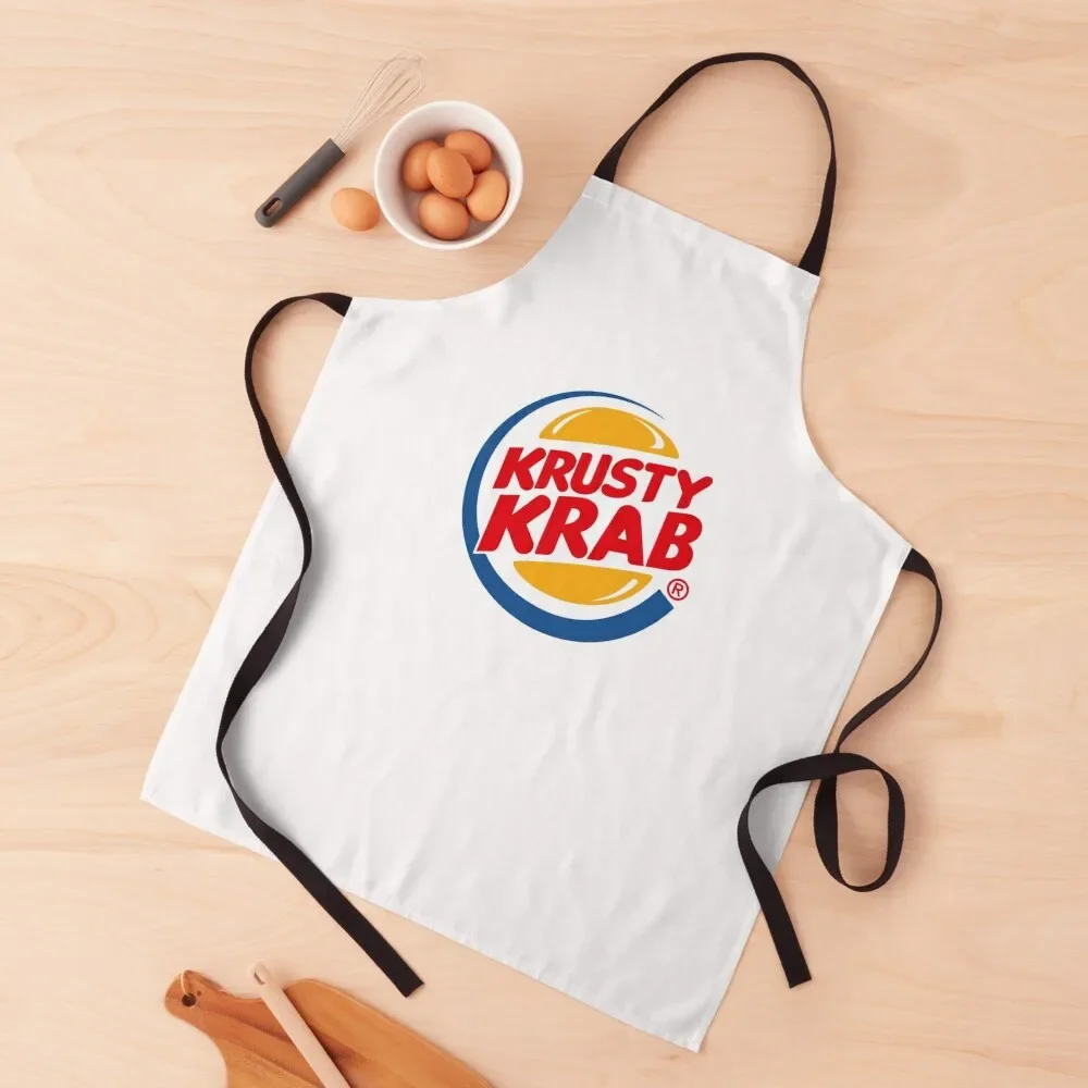 

krusty Krab Apron cooks clothes Chef Uniform Apron