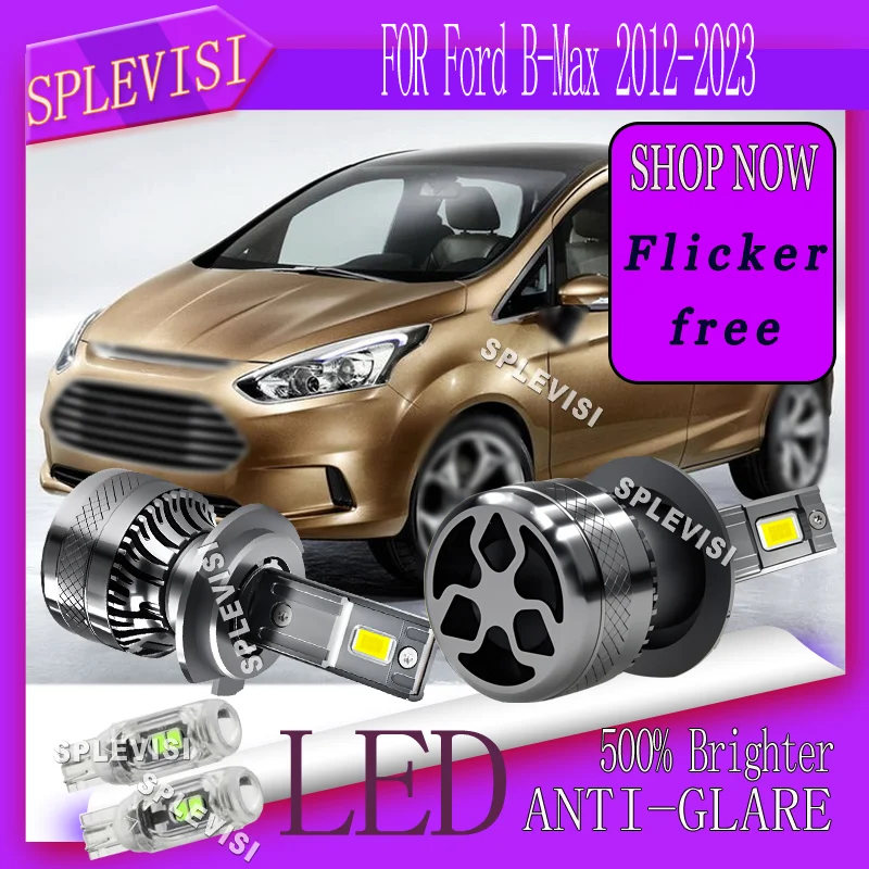 

CANBUS READY Warranty Plug and Play Installation Low Dipped Beam Bulbs For Ford B-Max 2012 2013 2014 2015 2016 2017 2018-2023
