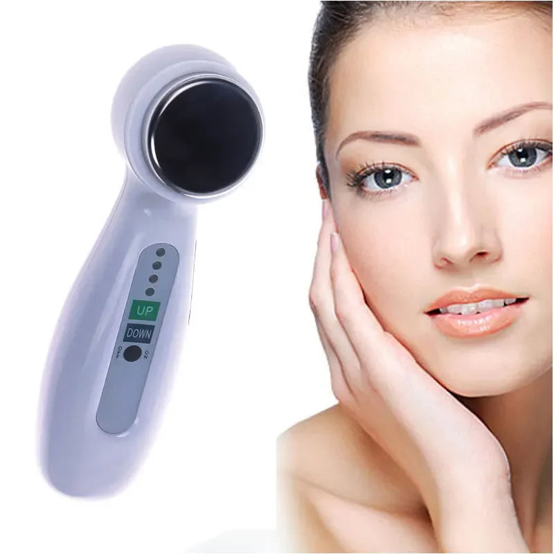 Ultrasound Ultrasonic Body Massager Pain Therapy 1 MHz Facial Skin Care Machine Face Beauty Tool US Plug