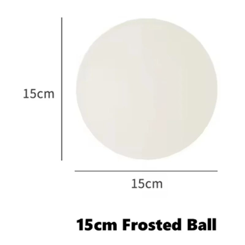 ガラスボール LED ウォールランプ 隠しベース 乳白色ドーム ソファ背景装飾 バルコニー通路ポーチ寝室ベッドサイドライト-ABPP