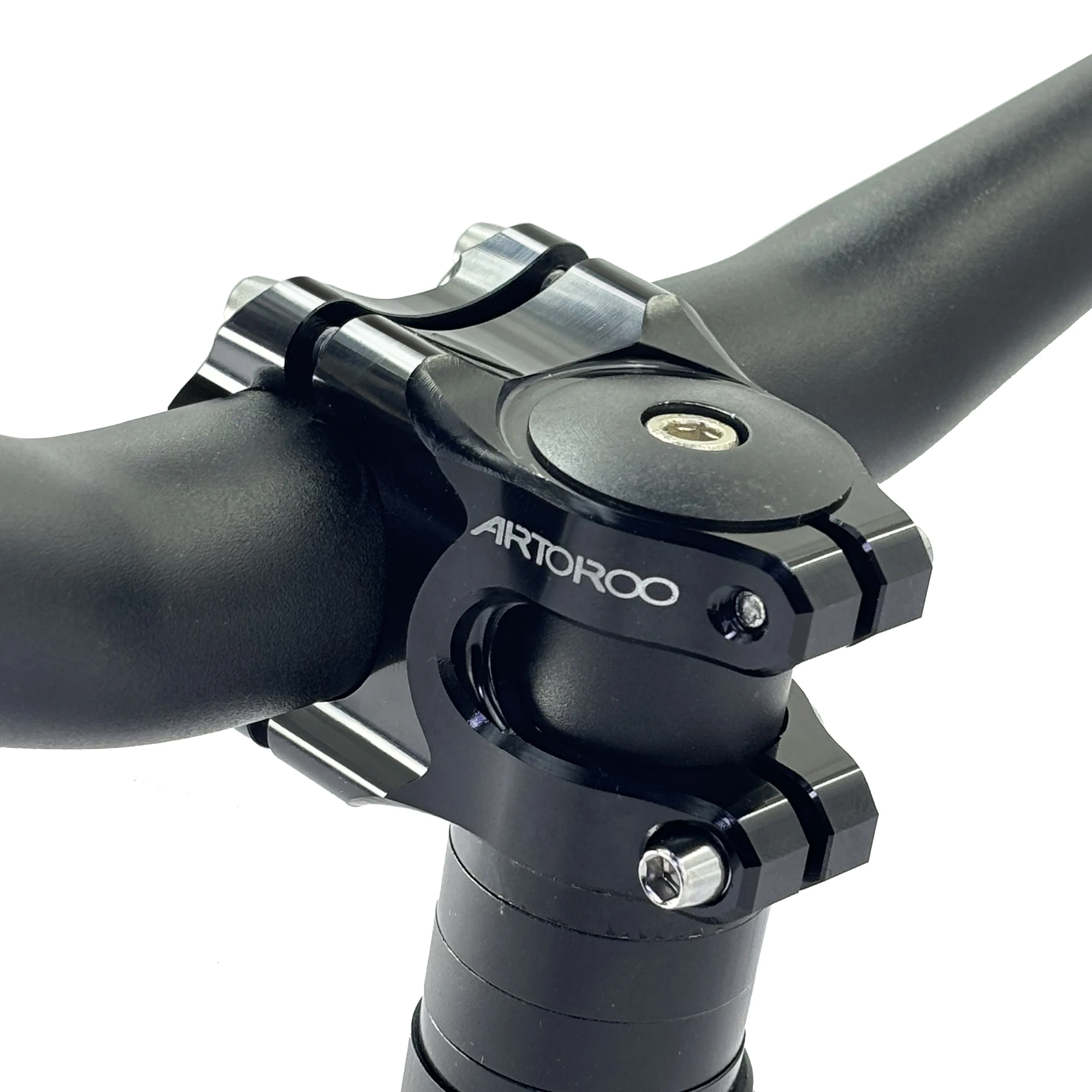 ARTOROO Lightweight 31.8mm MTB Racing Bike Stem Alloy, CNC Down Hill Mountain Bike Handlebar Short Stem, Bicycle Accessorie image 5