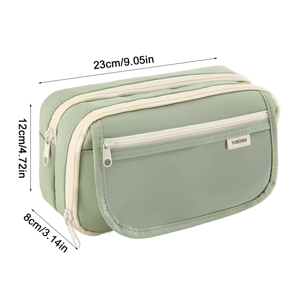 Large Capacity Multi Layer Pencil Case Stationery Bag  Creative Stationery Pen Box Students School Stationery Supplies