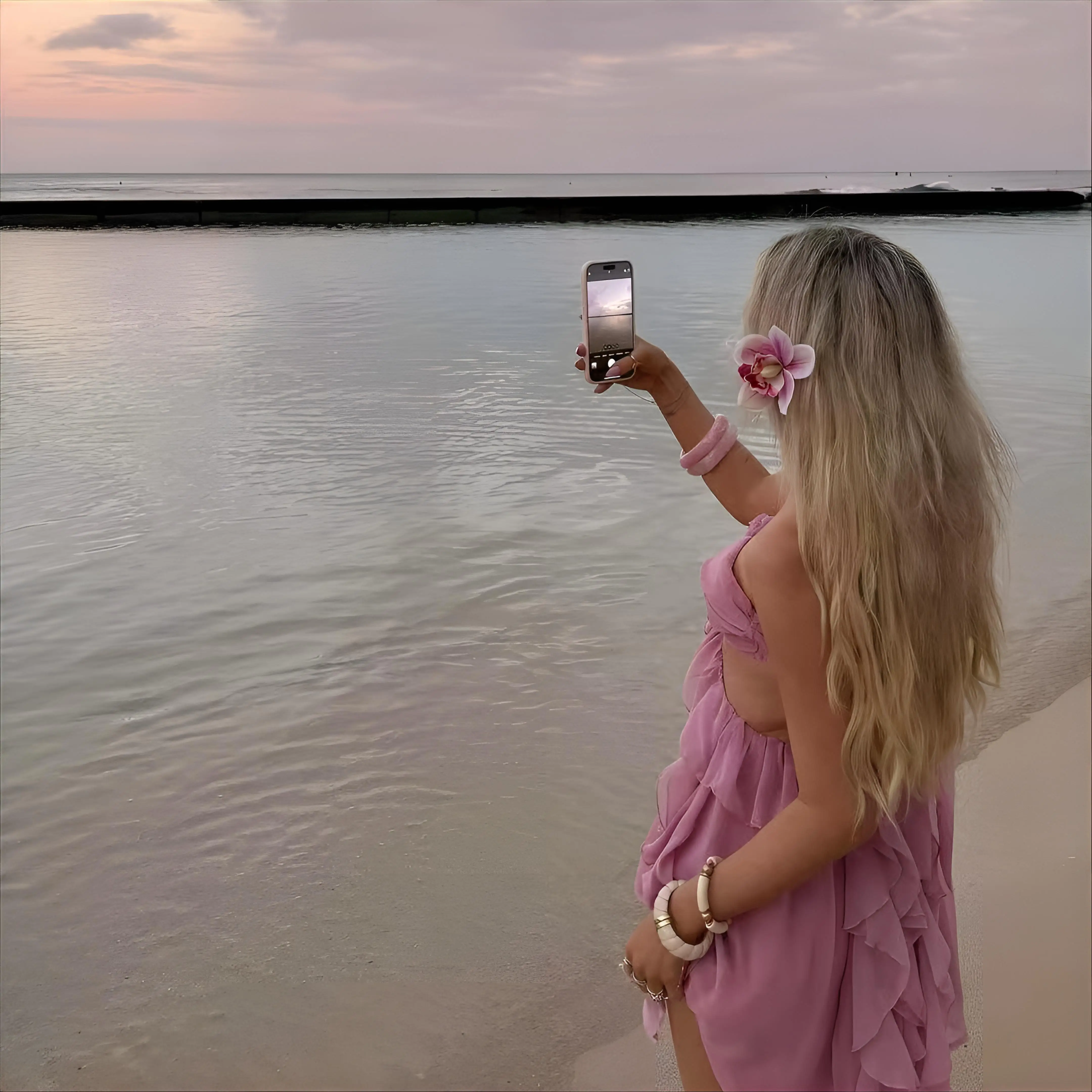 

Пляжная накидка для женщин: абстрактный узор, розовый цвет, с бахромой, плотная, с морской текстурой, шикарный U-образный вырез, весна-лето, комфортная, плетеная