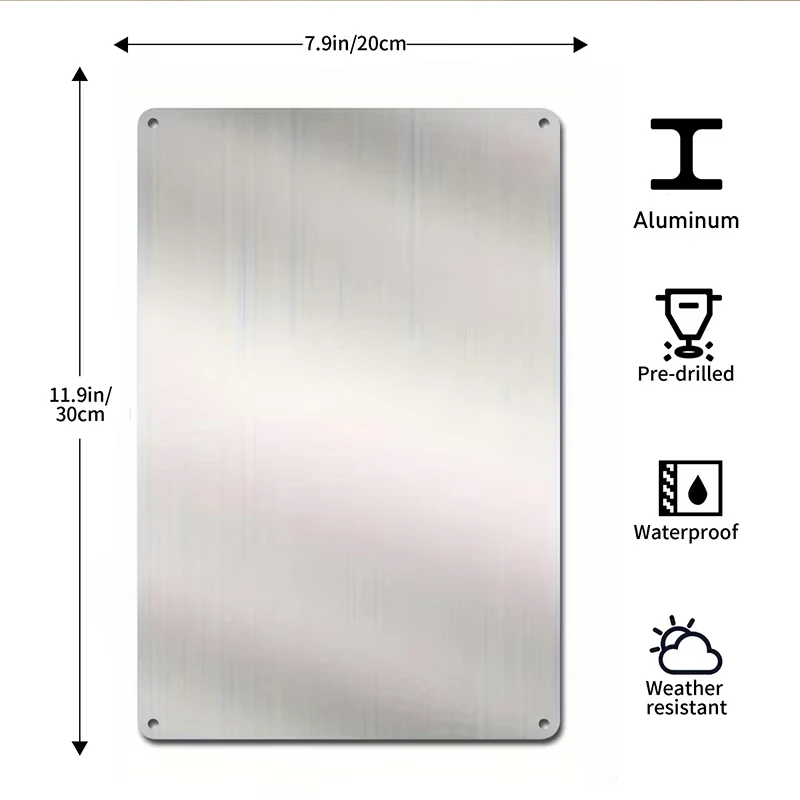 1 PC ส่วนบุคคล Street แผนที่ป้ายผนังประตูอุปกรณ์ตกแต่ง,Retro VINTAGE ป้าย 8x12 นิ้ว