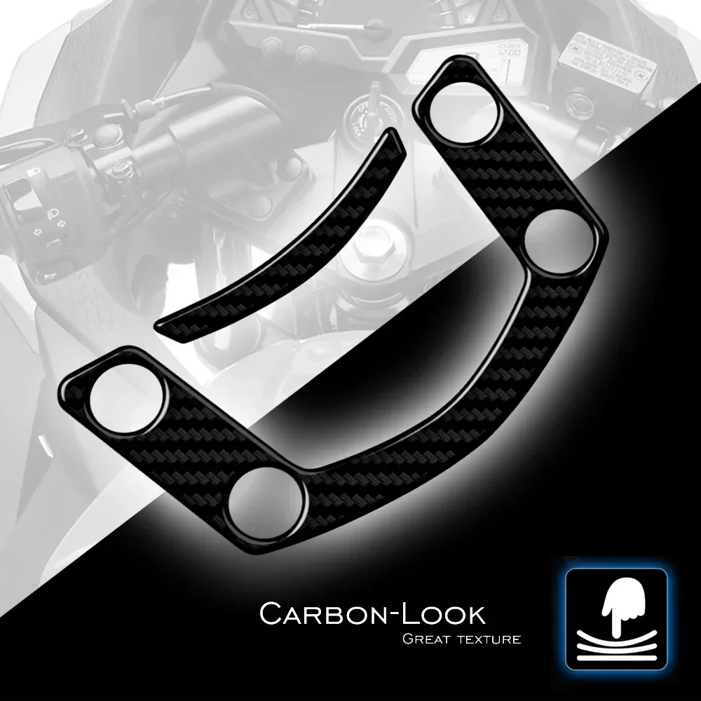 

For Kawasaki ER6N 2009-2011 ER6F 2009-2016 motorcycle modification carbon appearance texture protection sticker decoration