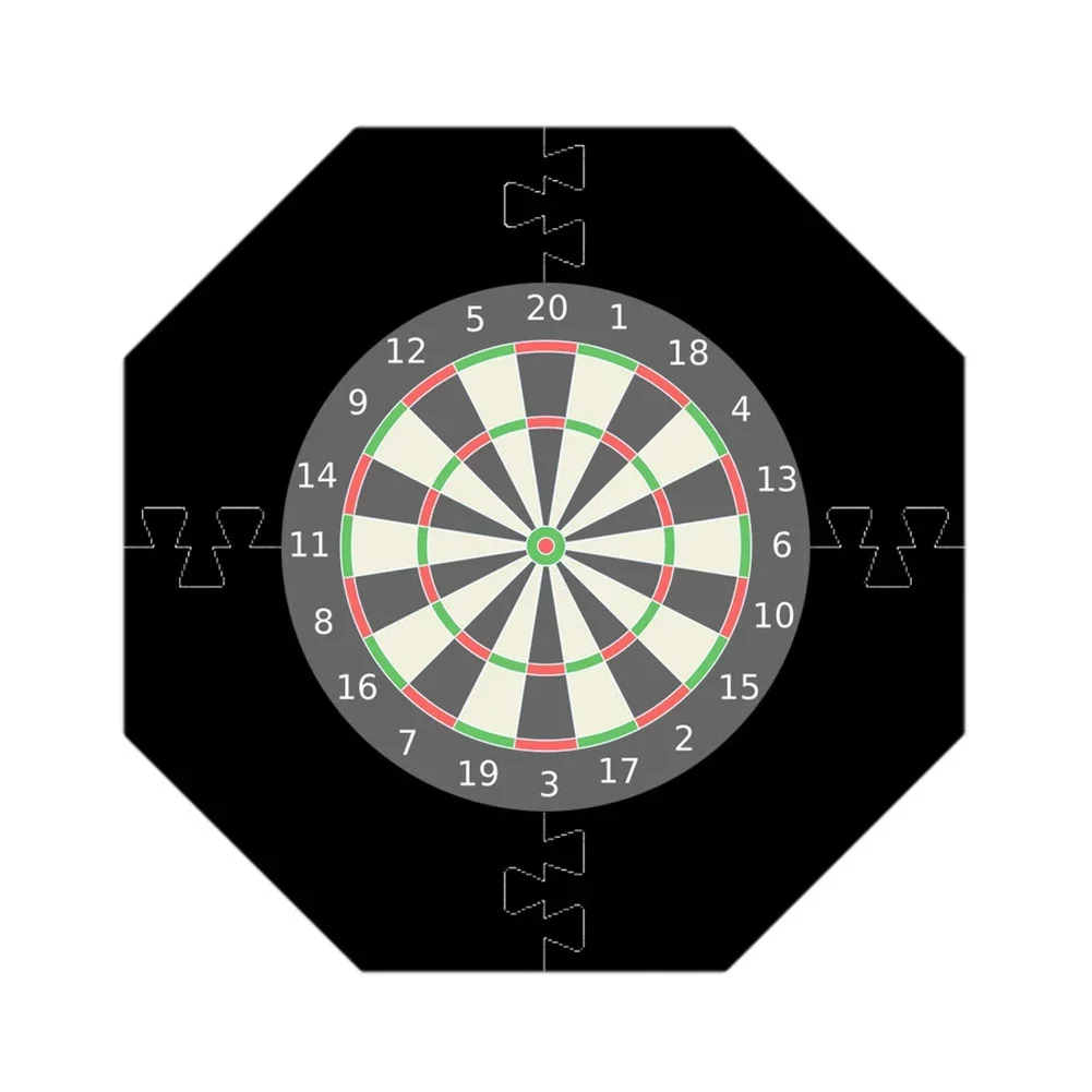 Octagons Dartboards Surround Wall Protections Splicing Rings For Game Dartboards Wall Protection Guard Circle Parts