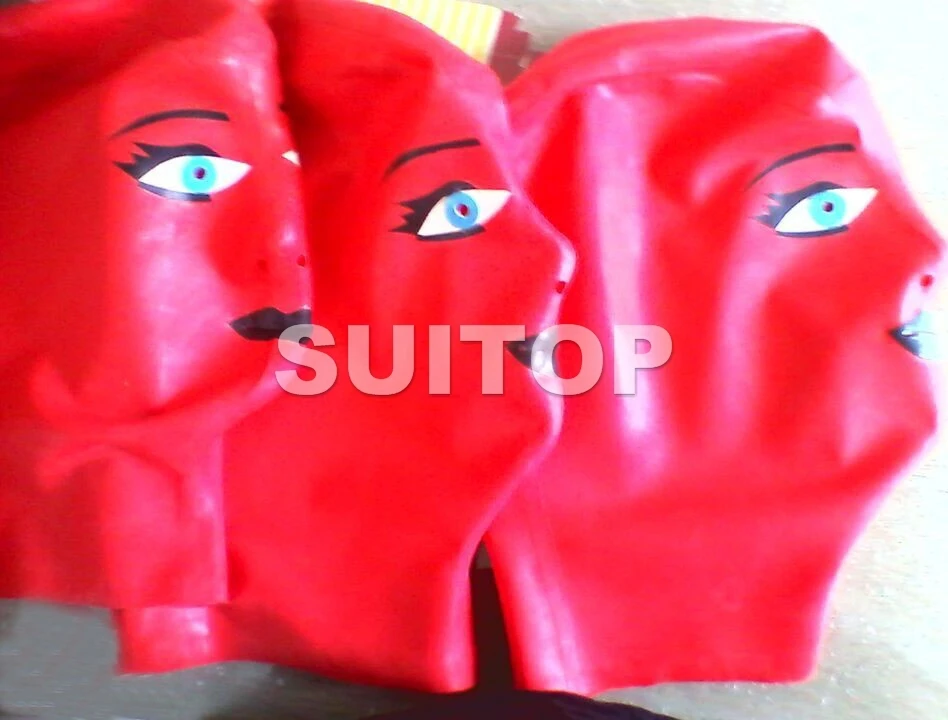 

Suitop latex party rubber masks (hand made)