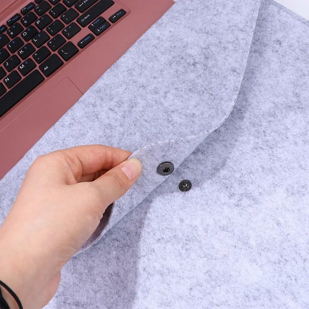 Bag Student Stationery School Supplies Envelope Bag File Organizer Office Briefcase Document Organizer A4 Felt File Folders
