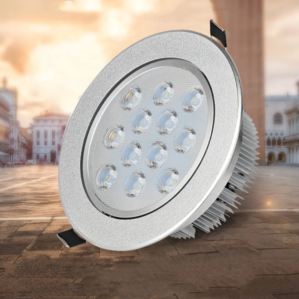 led embutidos teto litht downlight holofotes barril buraco lampada para a familia industrial 3w 12 15 18 21 24 01