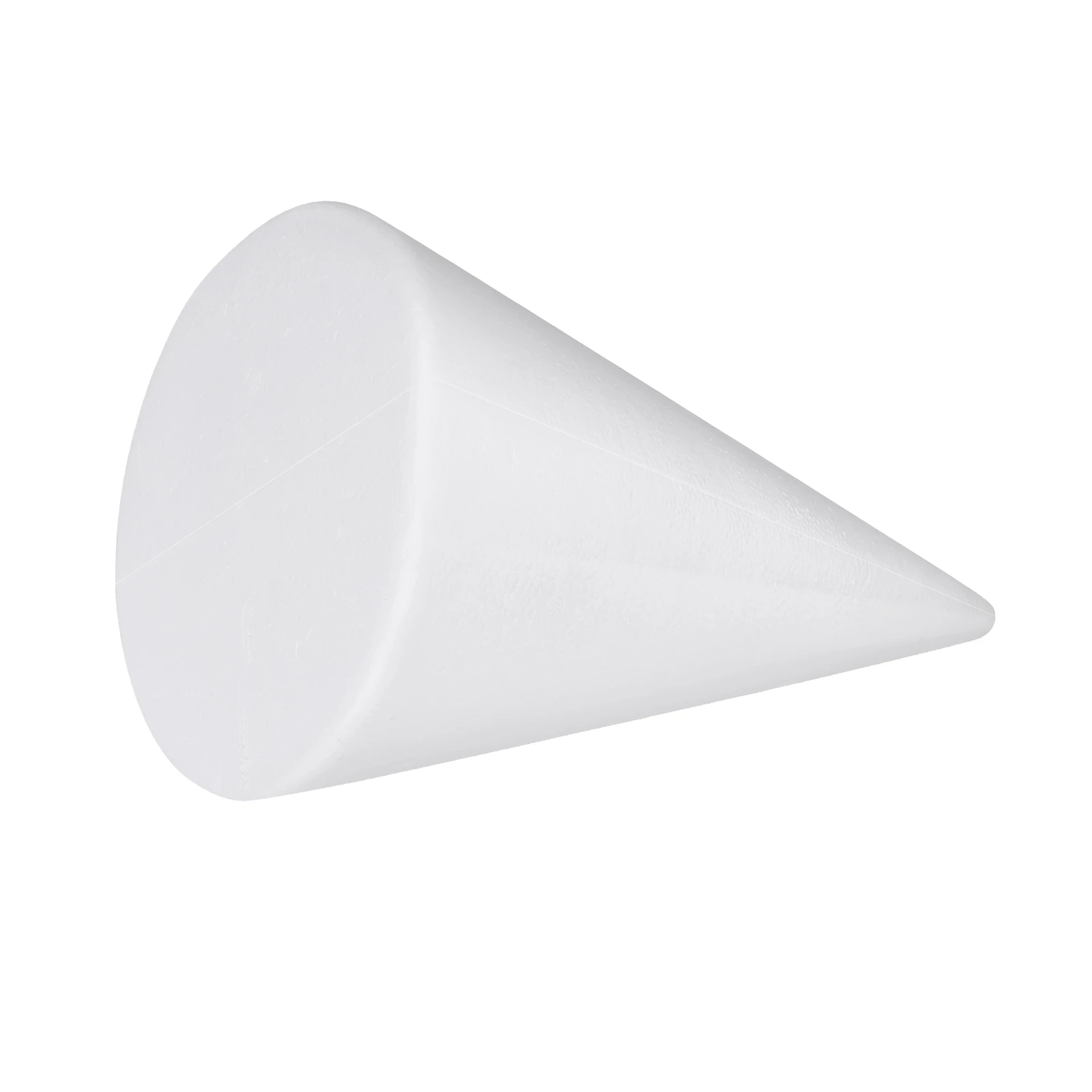 

Craft Cones Foam Diy Project Cone Table Centerpiece Cone Shaped Foam For Christmas Kids Educational 34.5X19.5Cm White