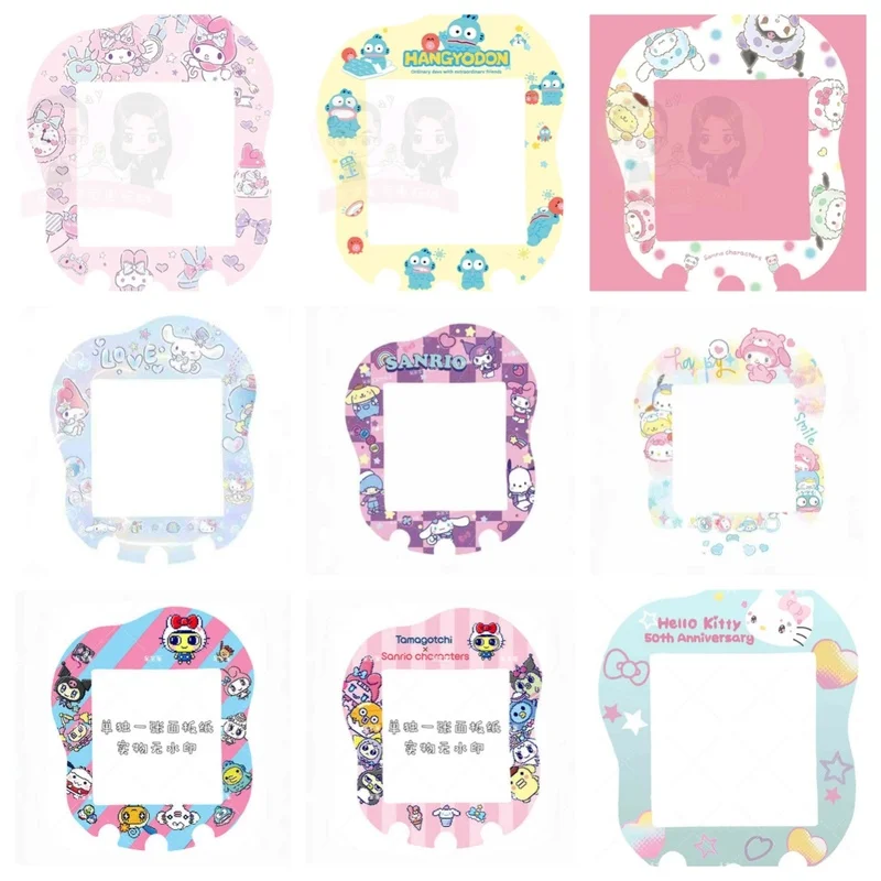 Nuevo Bandai Tamagotchi Uni Kawaii Panel electrónico de Color para mascotas Panel de película de papel película suave pasta directa película protectora de decoración